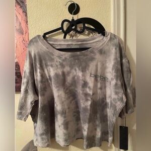 Bebe Plus size Womens sport cropped top size 2X NEW